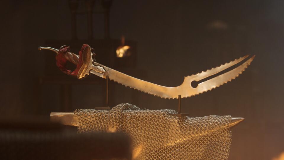 The Serrated Tegha Sword, as seen on the series, Forged in Fire