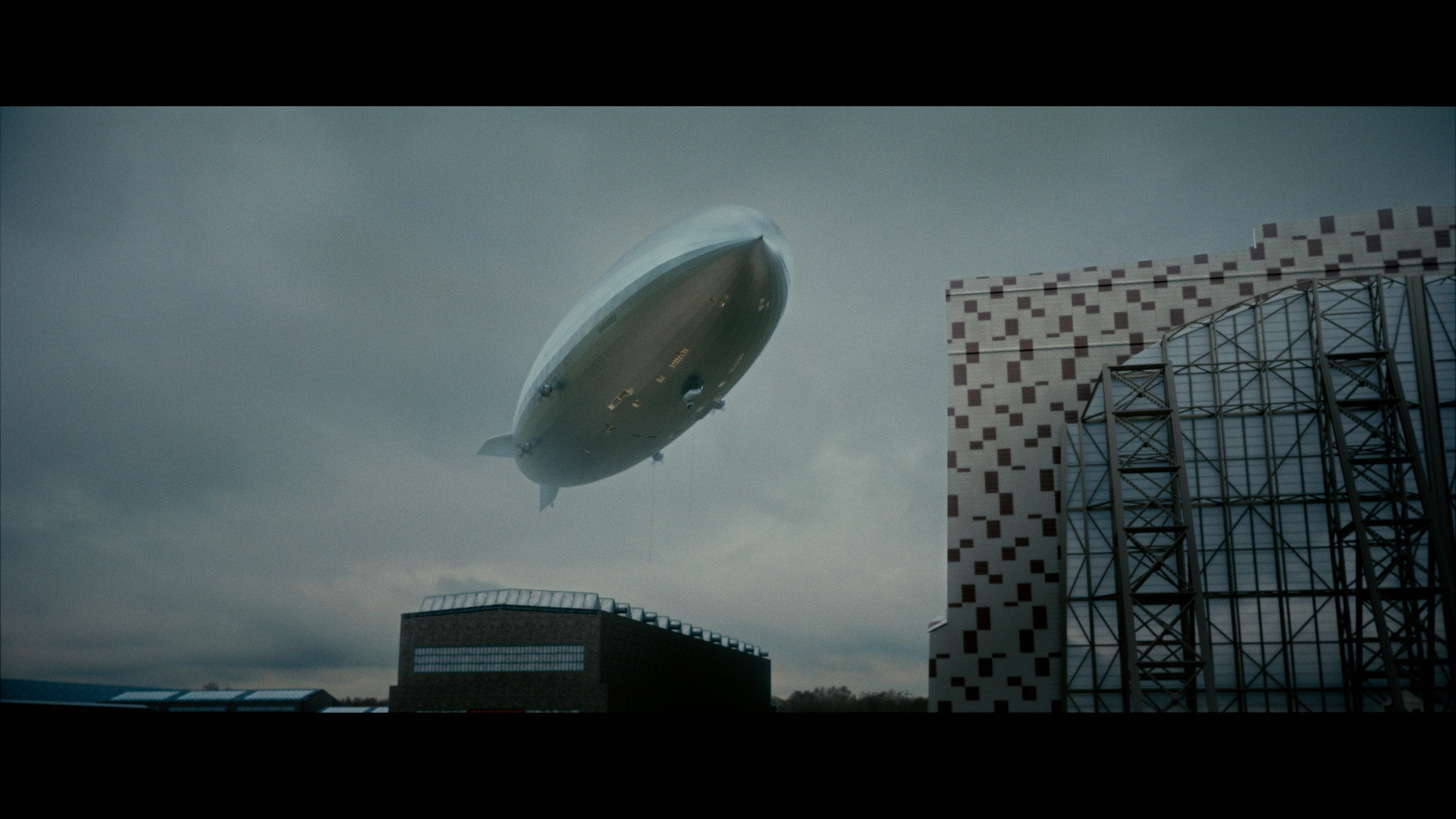 A CGI rendering of the Hindenburg, from I Was There scene