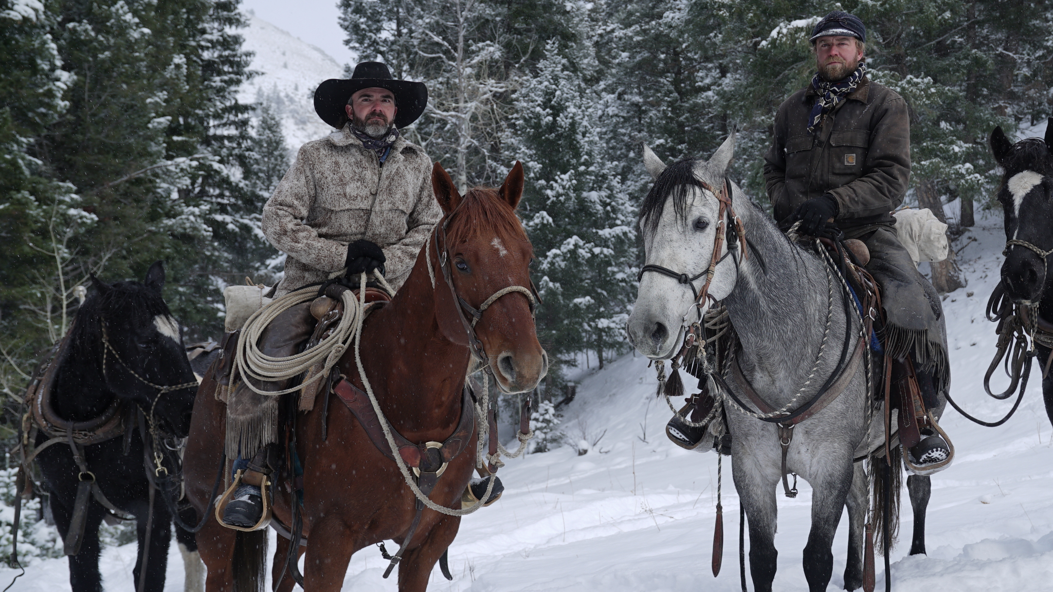 Kidd and Harry Youren - Mountain Men Cast | HISTORY Channel