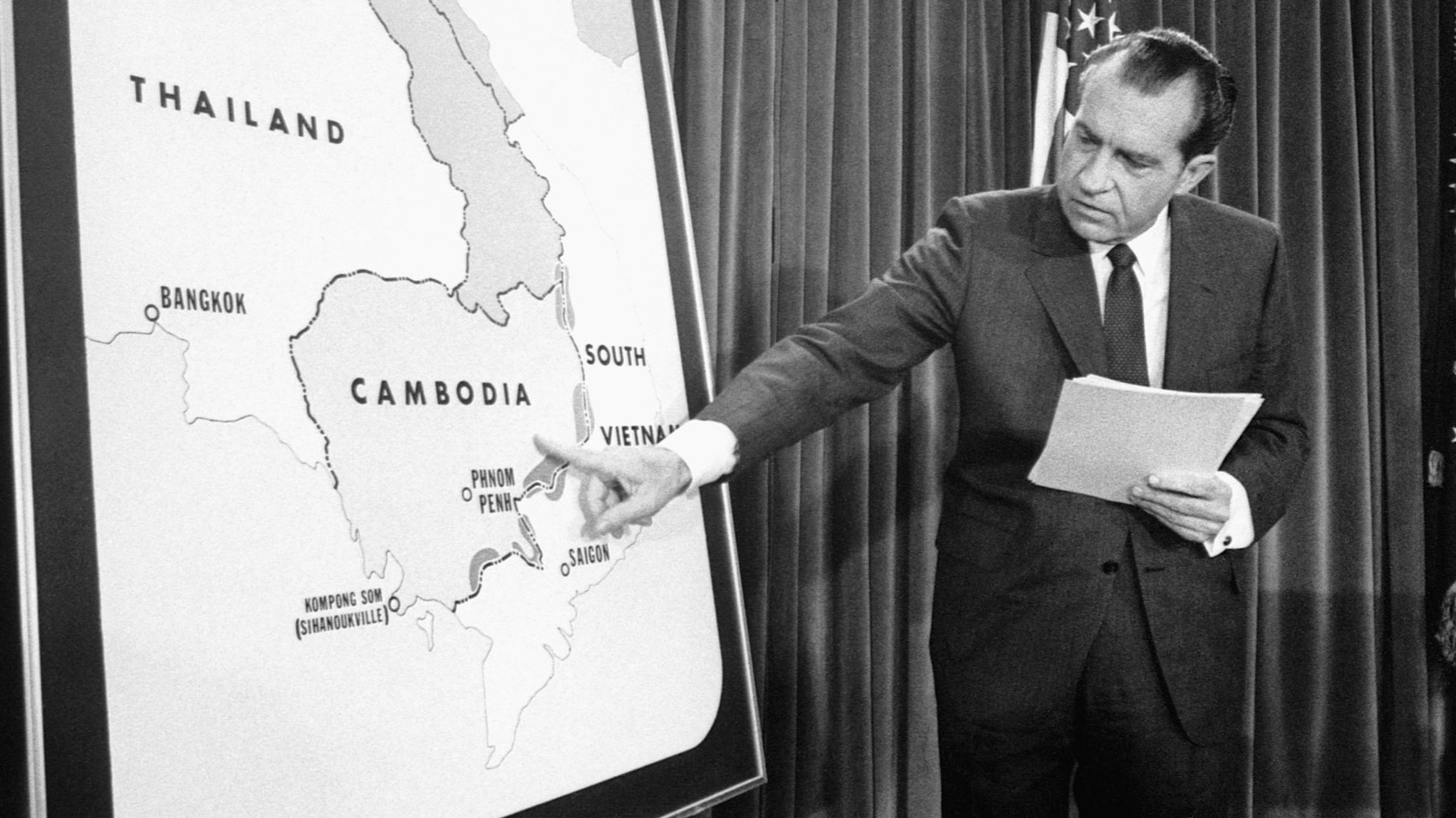How Nixon’s Invasion of Cambodia Triggered a Check on Presidential Power