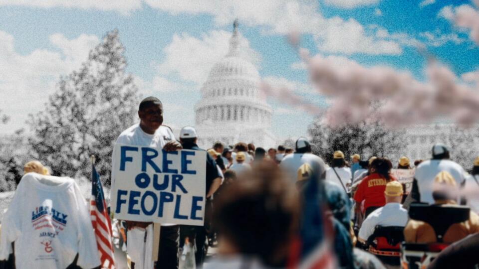 activists protesting in washington, d.c.