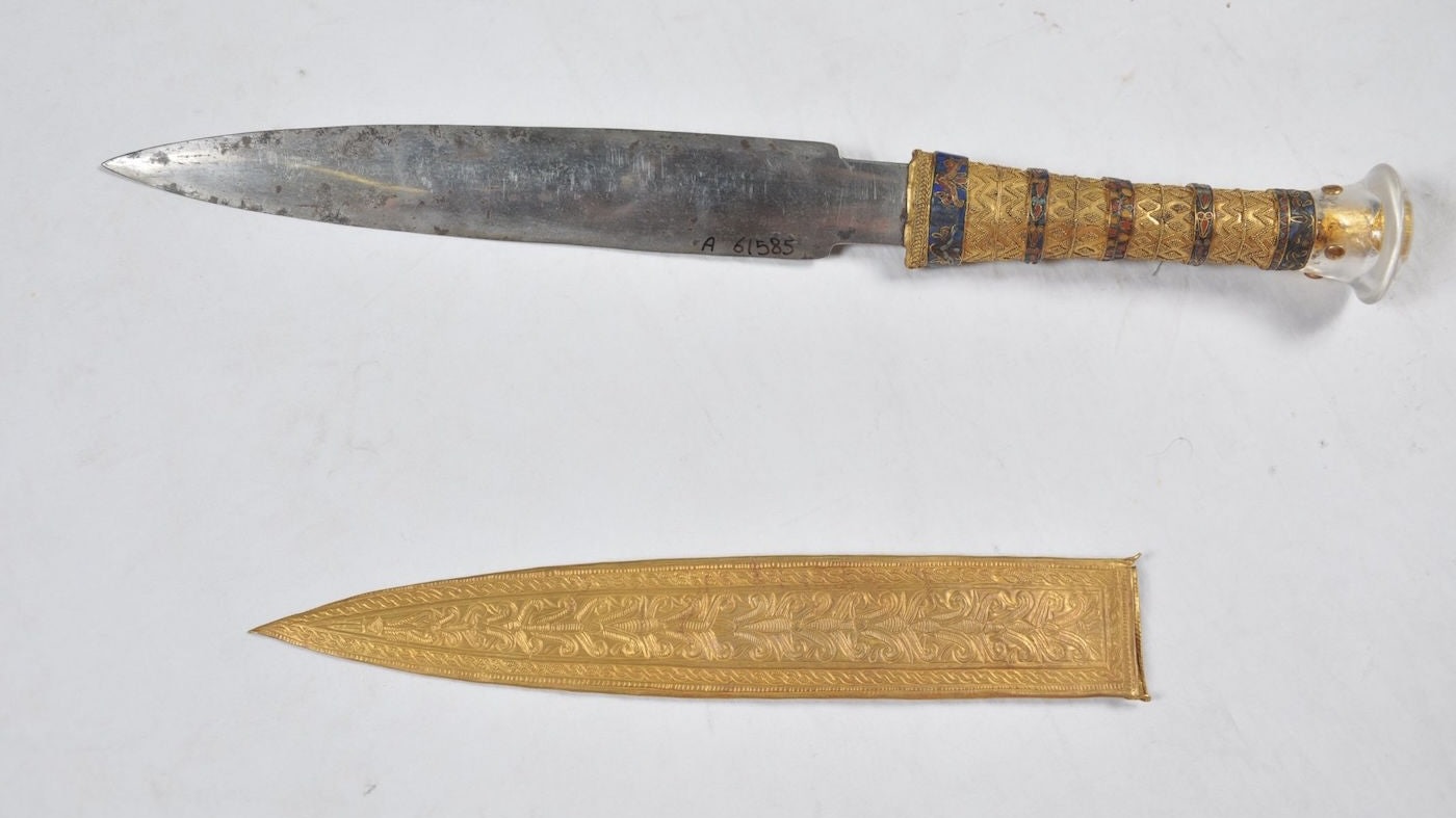 Researchers Say King Tut’s Dagger Was Made From a Meteorite
