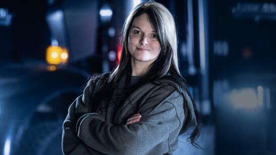 Lisa Kelly - Ice Road Truckers Cast | HISTORY Channel