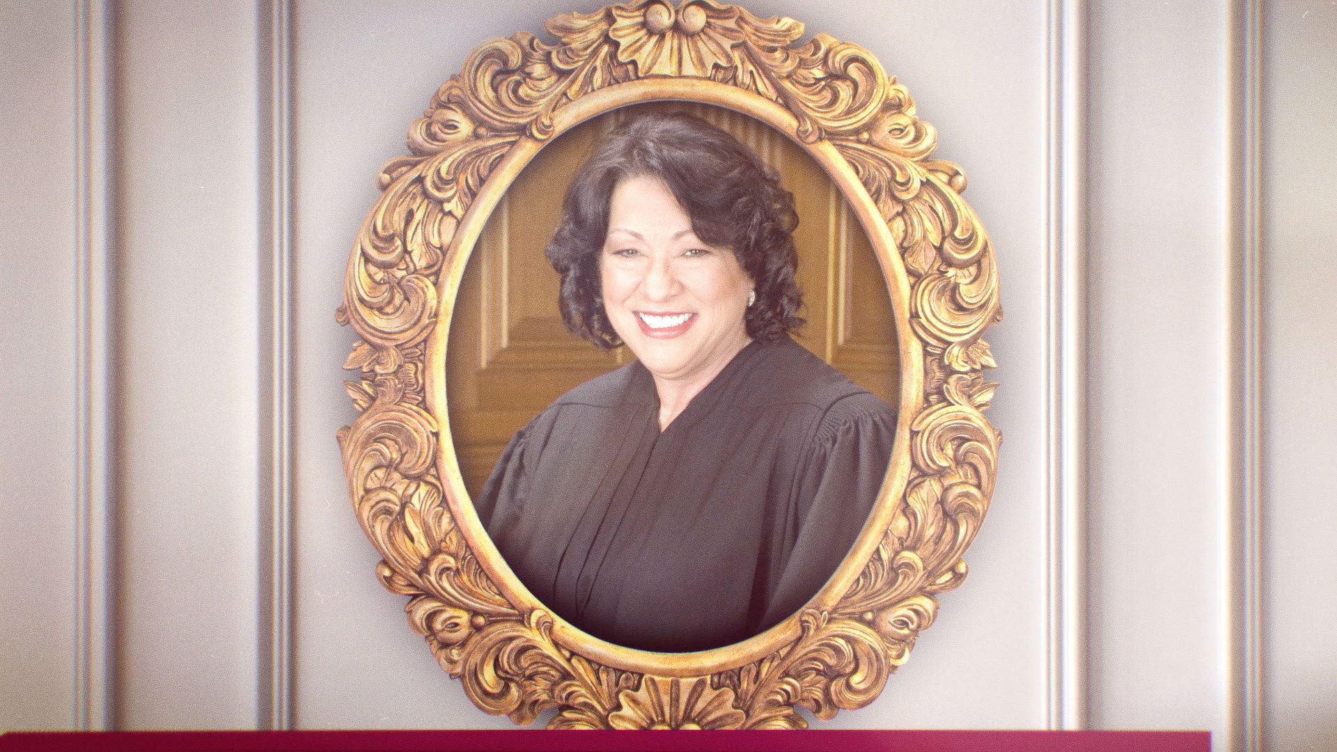 a portrait of supreme court justice sonia sotomayor
