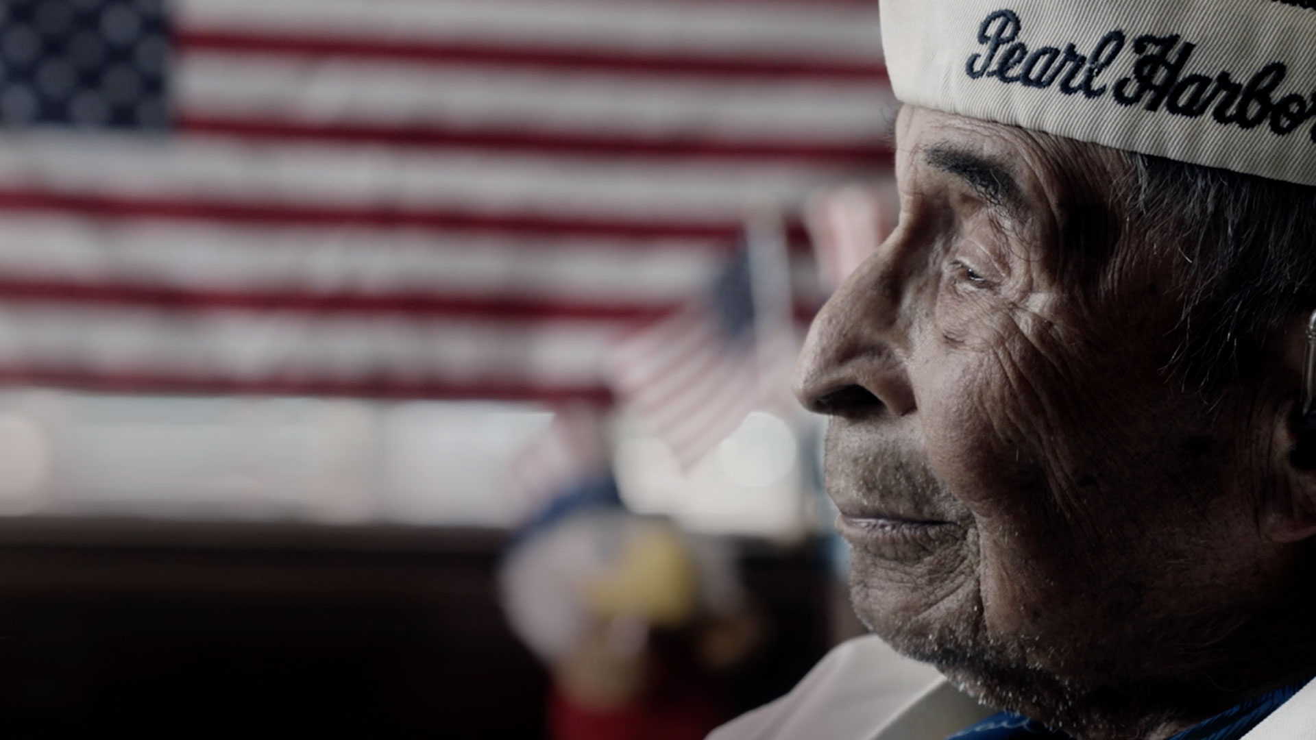 a photo of Pearl Harbor Survivor, Ray Chavez