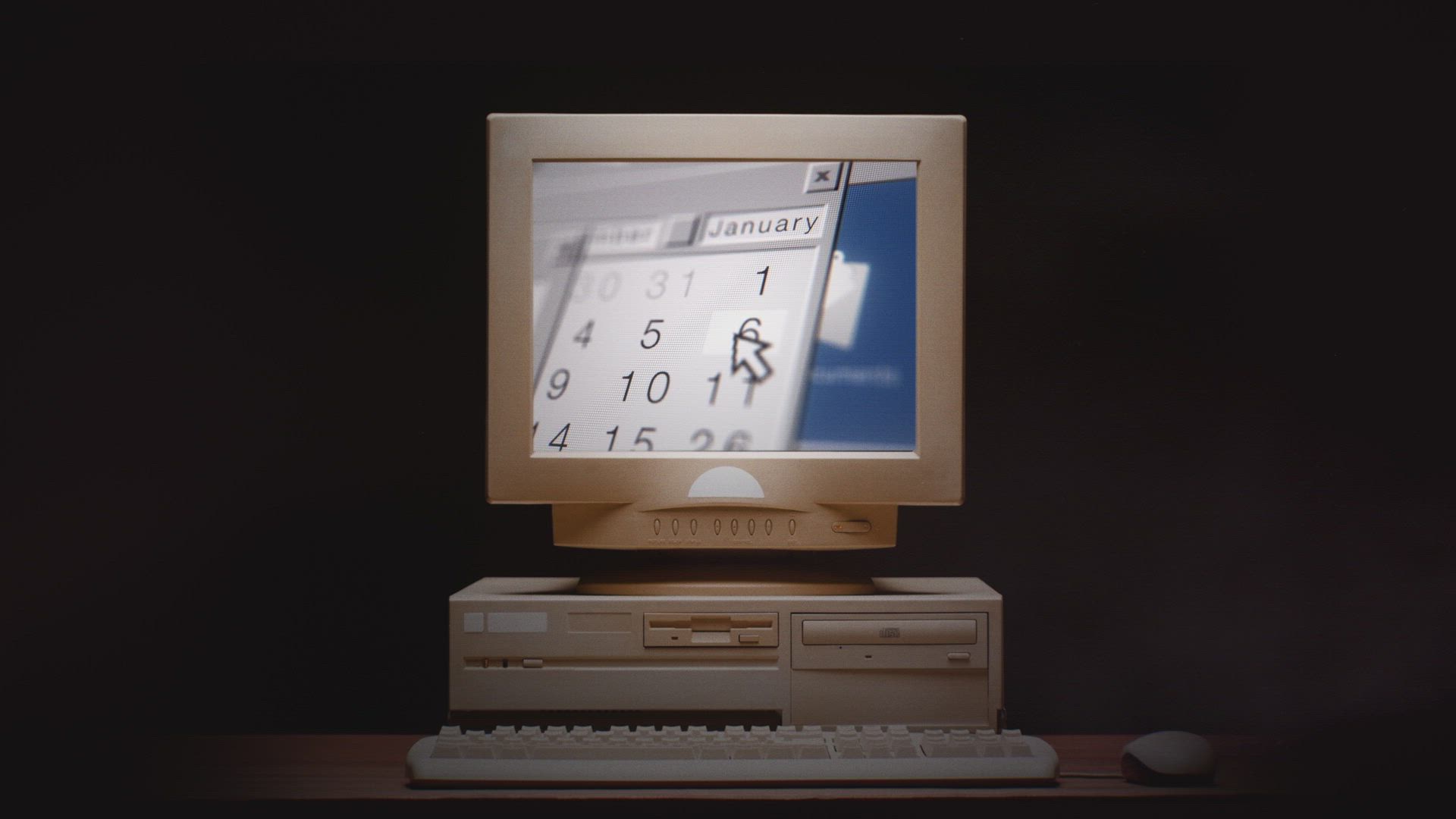 a photo of a computer, circa 1999 or 2000