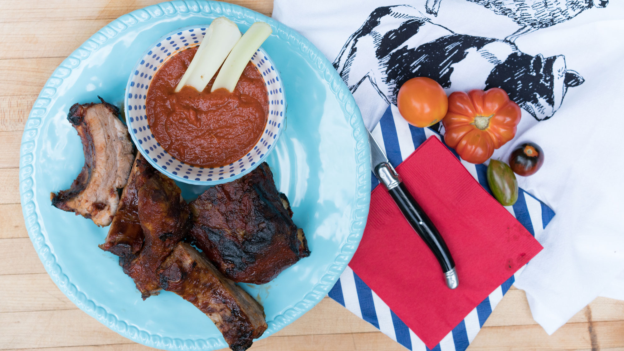 Beat the Heat: Bloody Mary-Glazed Ribs Recipe