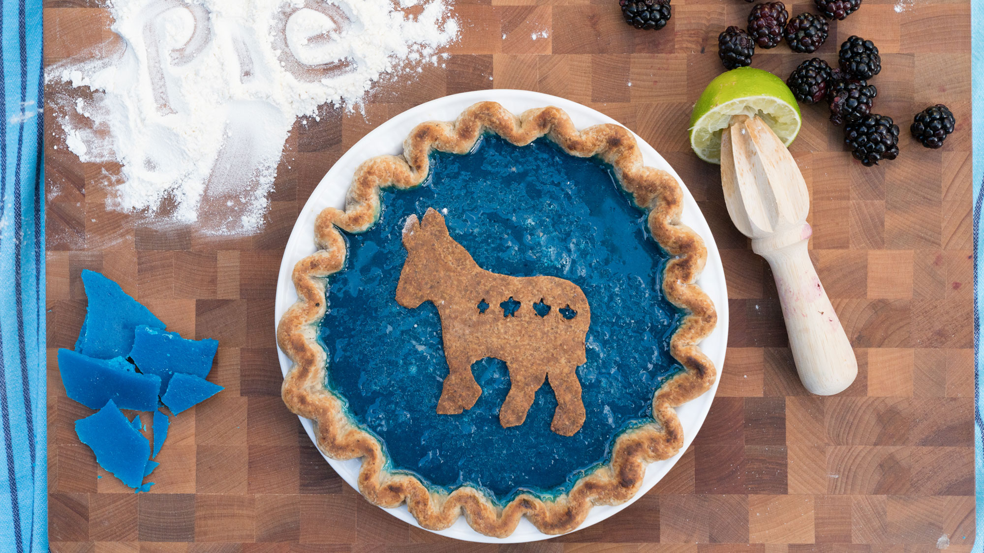 Pop Culture Pies: Hillary's Breaking-the-Glass-Ceiling Pie