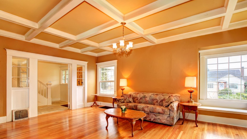 Vintage Home Glossary - Coffered Ceiling