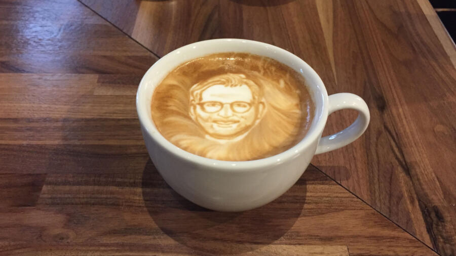 Michael Breach Serves Up Latte Art Featured