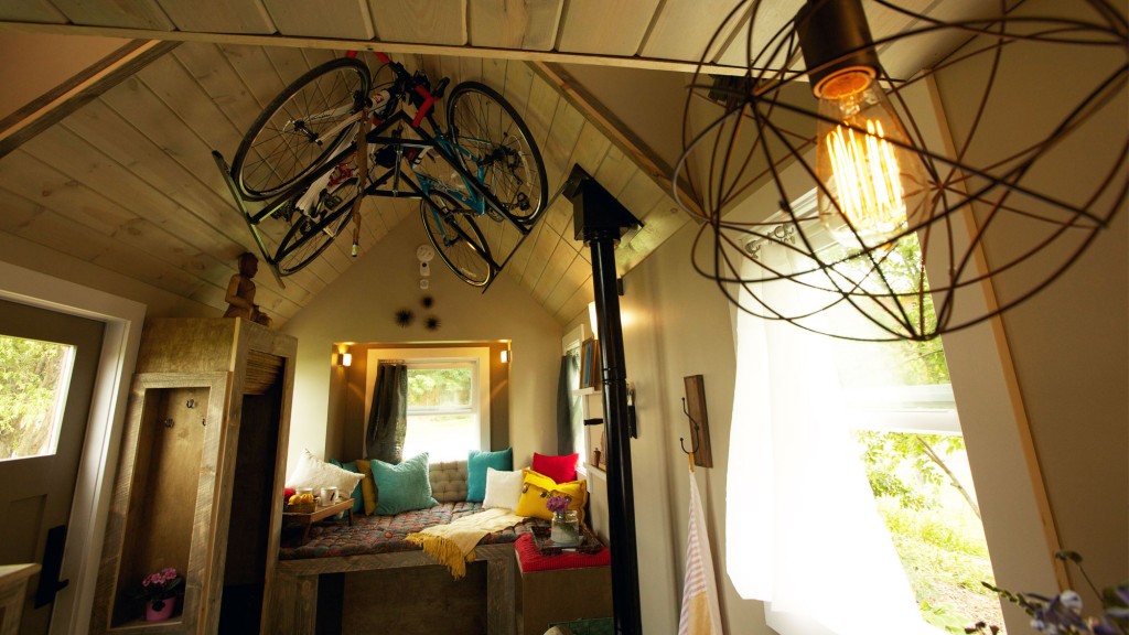 tiny house nation rustic bike house
