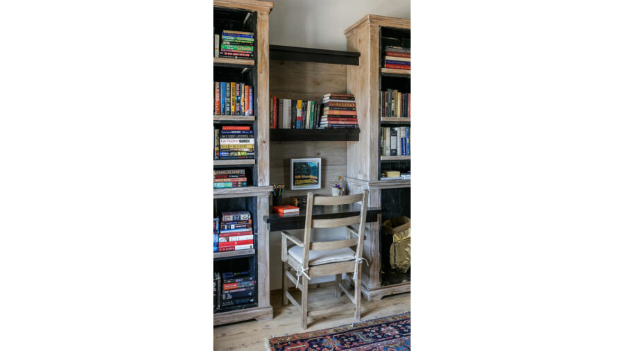 The library/game room.