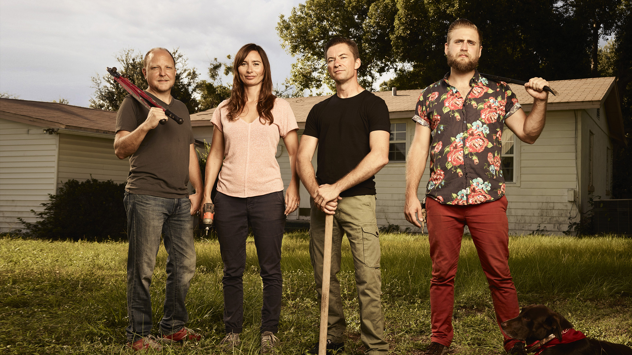 zombie house flipping cast