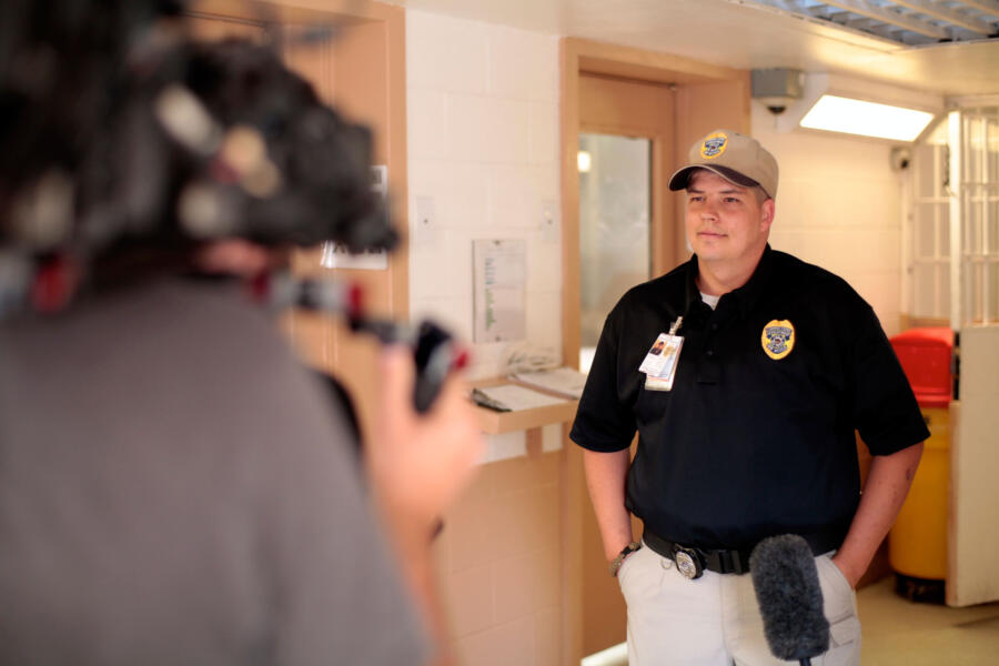 Rookie CO Keith prepares for an interview