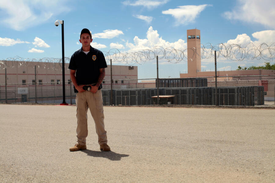 CO Salazar stands in the Level 6 yard