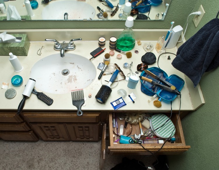 messy sink images bathroom