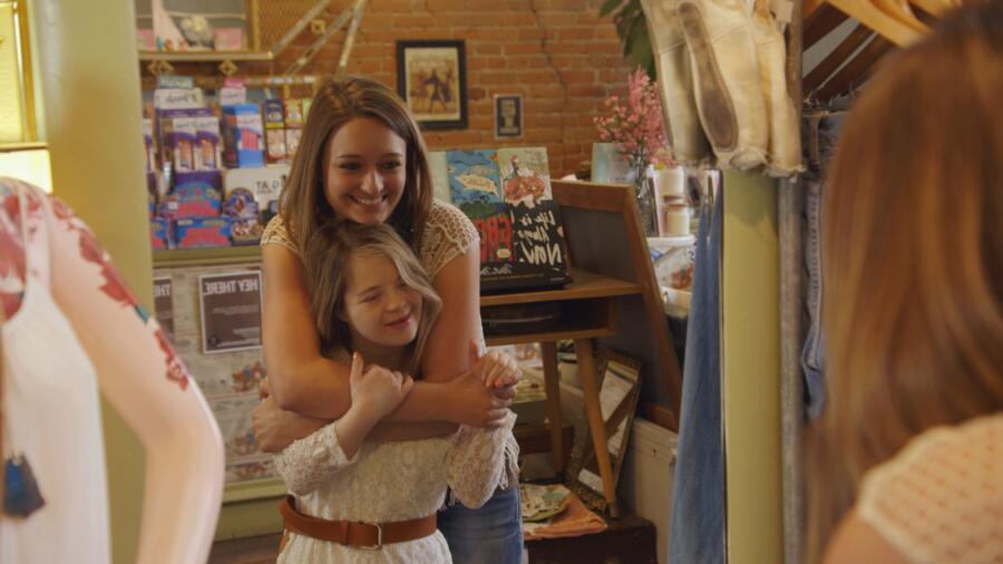 Megan and her friend reconnect