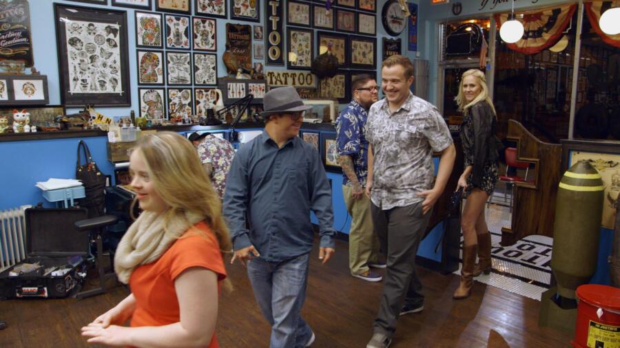 Sean and friends hit a tattoo parlor