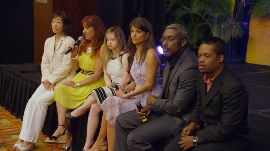 Hiromi, Laurie, Megan, and Kris join a panel