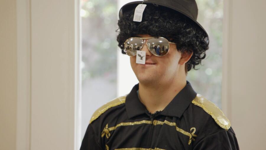 Sean's Michael Jackson outfit