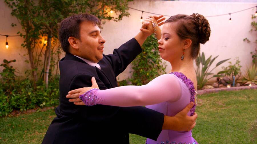 Angel and Cristina share a romantic dance