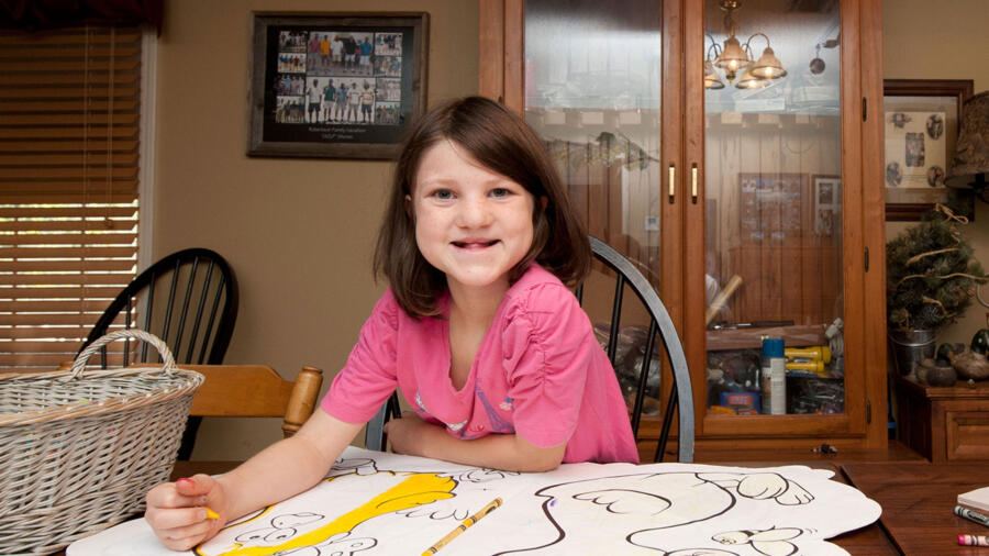 Happy Mia Robertson coloring