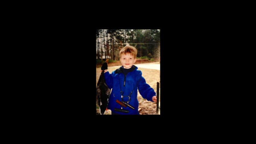 Reed Robertson from Duck Dynasty on his first duck hunt as a child