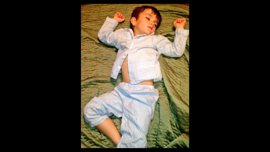 River Robertson sleeping