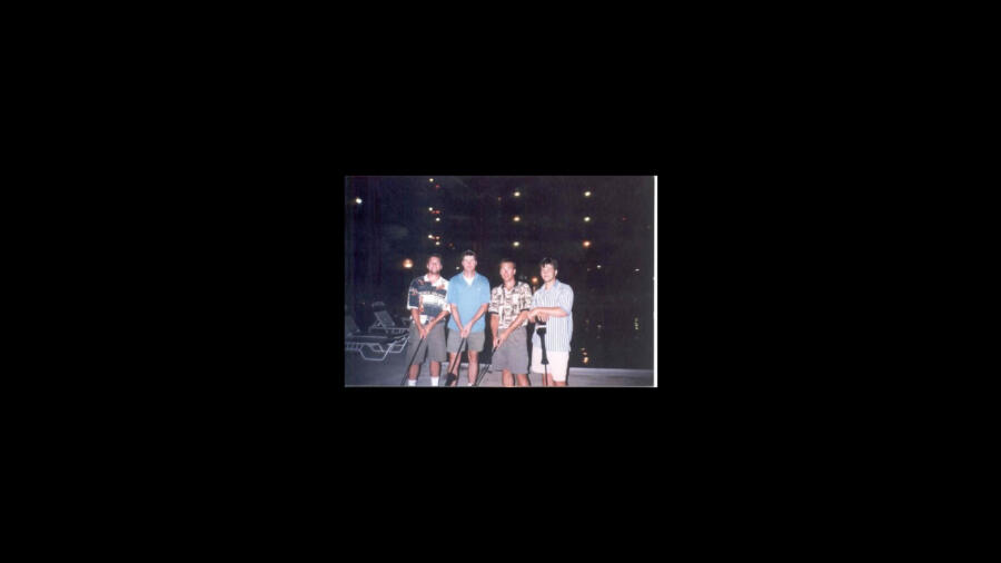 Willie, Jase, Alan, and Jep Robertson from Duck Dynasty without beards