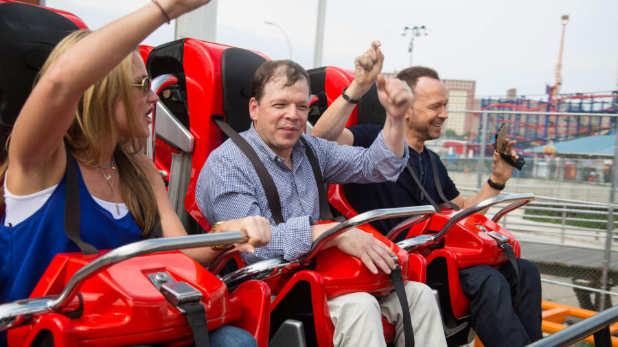 Kari, Paul and Donnie having fun.