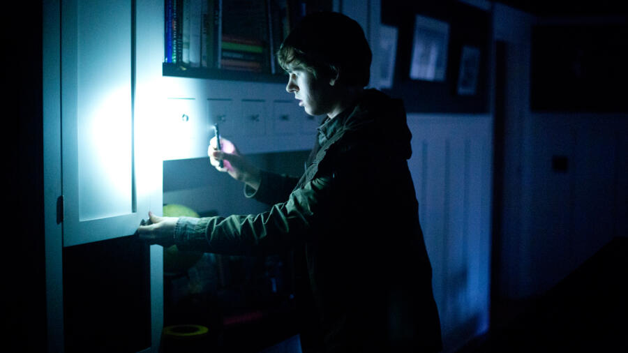 Norman searches for belt