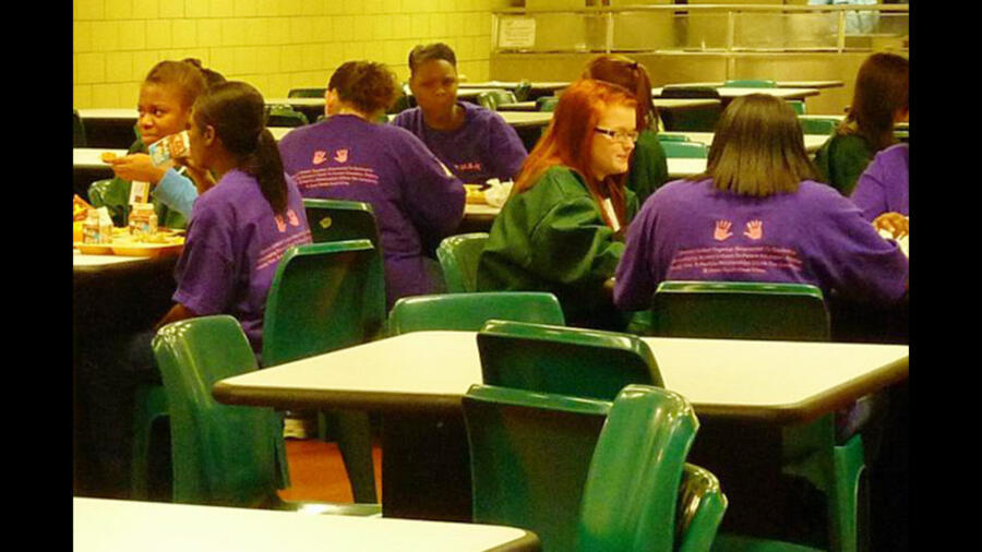 Troubled teens avoid the food in Jessup