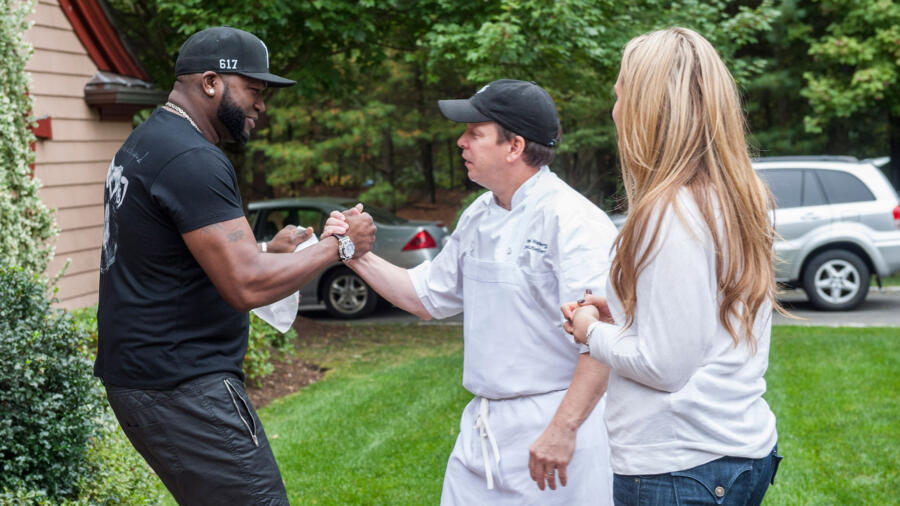 David Ortiz is excited for his lucky burger