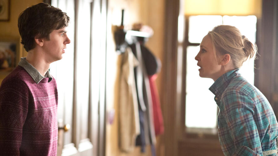 Norman answers Norma's questions