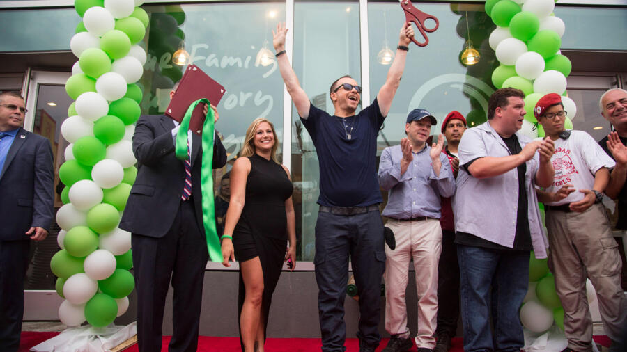 The new Wahlburgers is open.