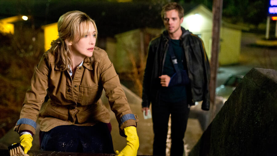 Norma scrubs Shelby's blood