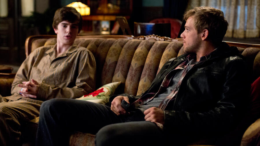 Dylan finds Norman waiting up