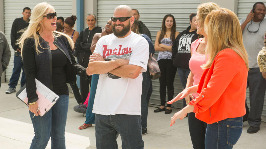 Storage warrior smiles