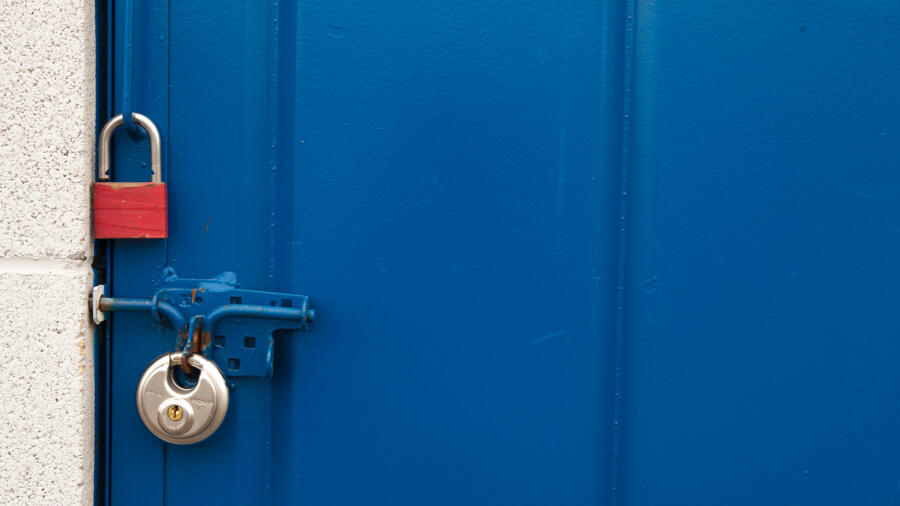 Old lockers sometimes hold antiques