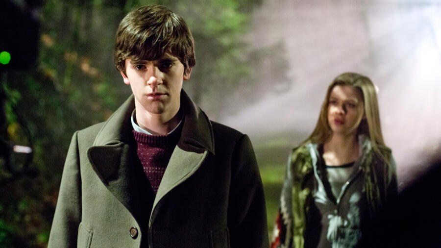 Norman walks and mumbles