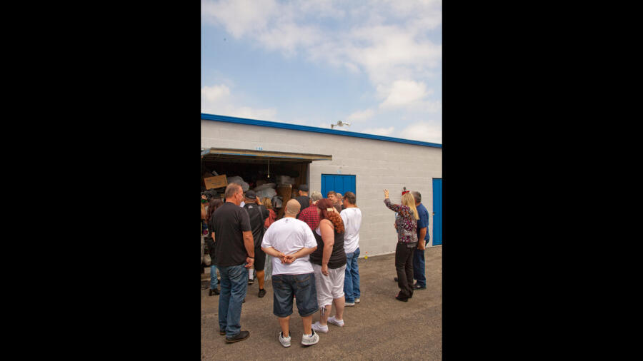 The Storage Warriors attend tons of auctions