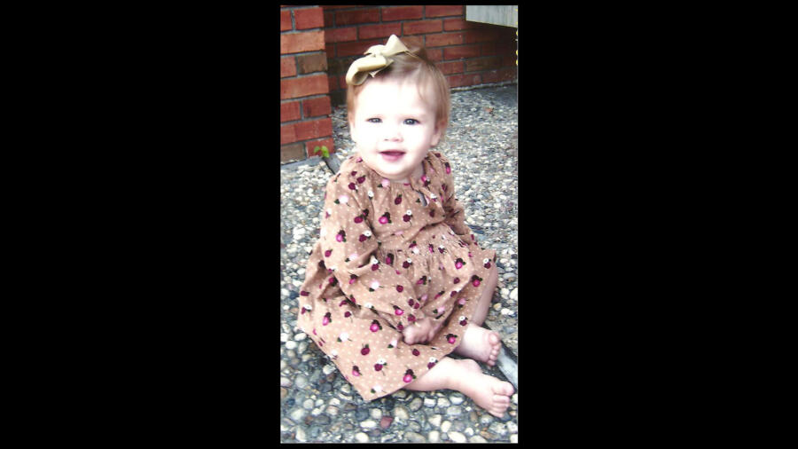 Priscilla Robertson from Duck Dynasty as a baby