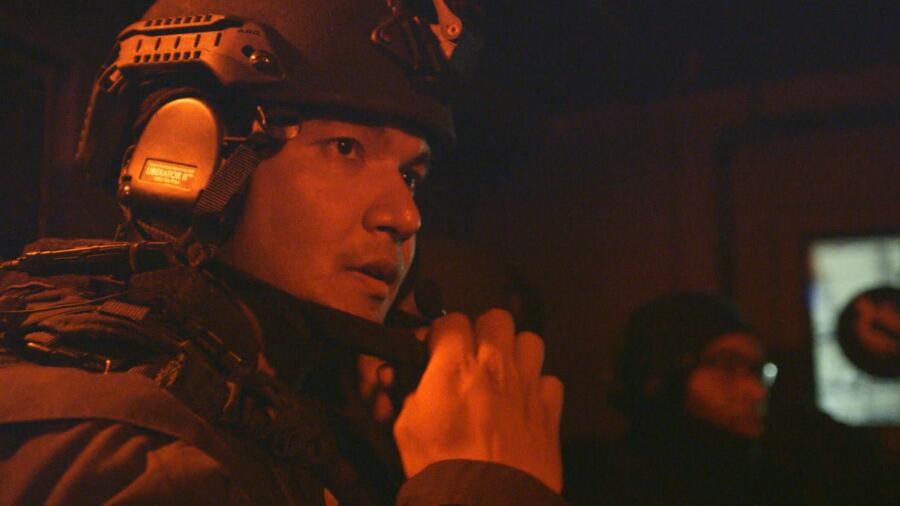 "J" prepares for a SWAT roll