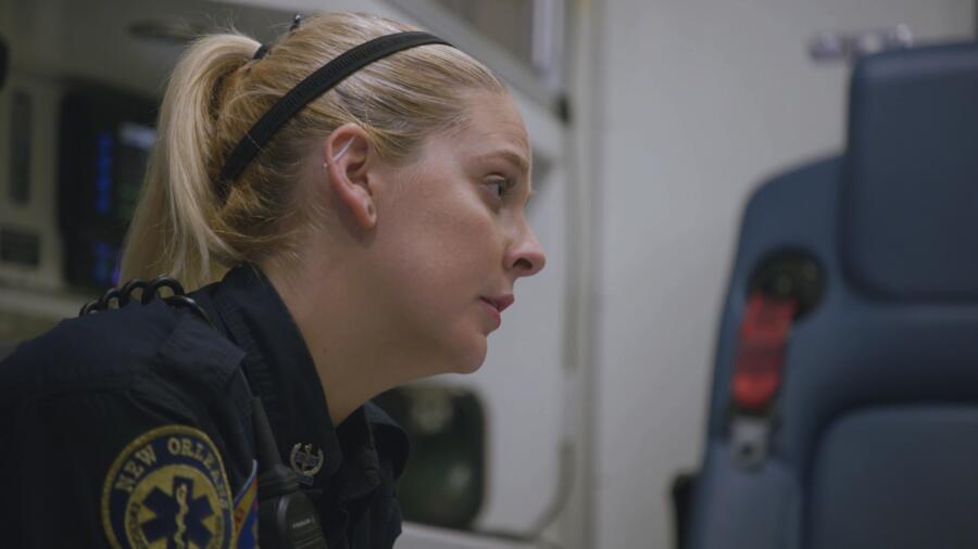 Arkady in the ambulance