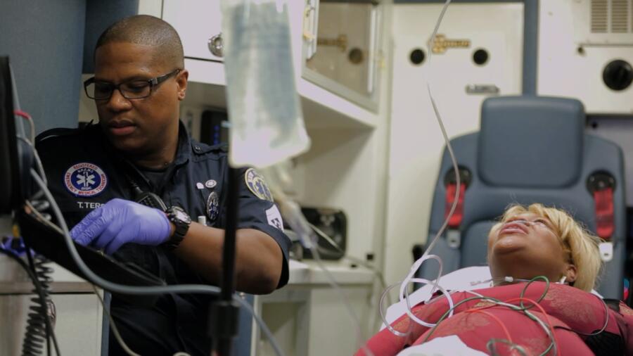 Titus helps a pregnant patient