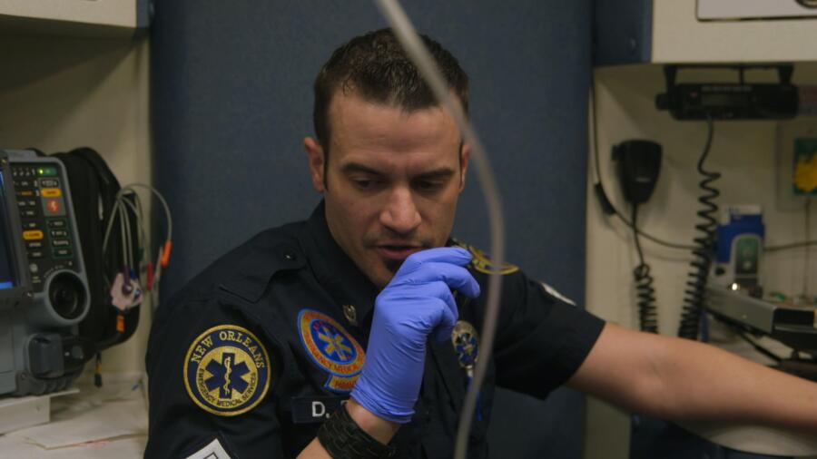 Dan Flynn calls in a patients information