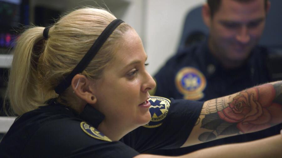 Arkady has a fun moment with a young patient