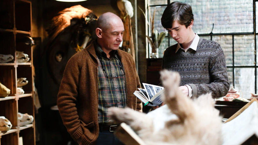 Will teaches Norman taxidermy