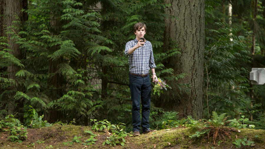 Norman photographs a strange man