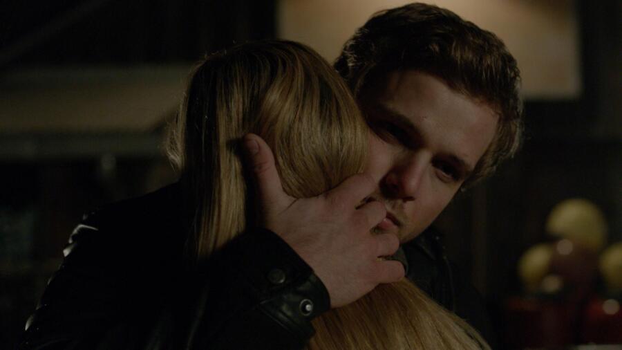 Dylan comforts Bradley